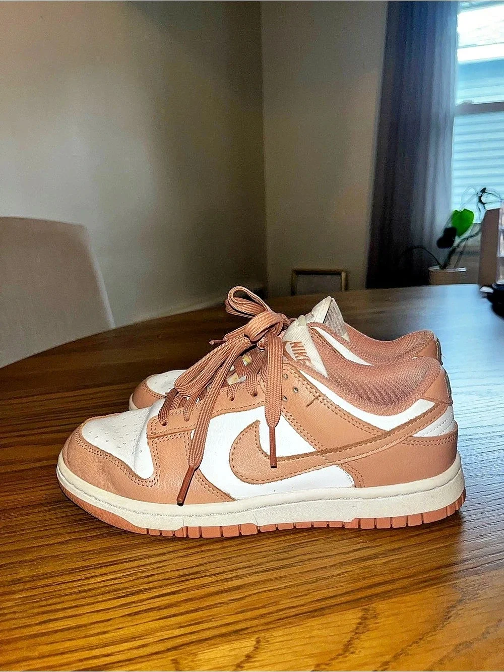 Nike Dunk Low Women's Pink & White Sneakers